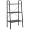 vidaXL 3-Tier Standing Shelf Black 56x35x108 cm