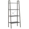 vidaXL 4-Tier Standing Shelf Black 56x35x140 cm