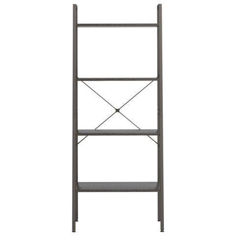 vidaXL 4-Tier Standing Shelf Black 56x35x140 cm