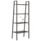 vidaXL 4-Tier Standing Shelf Black 56x35x140 cm