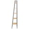 vidaXL 5-Tier Standing Shelf Light Brown and Black 56x35x174 cm
