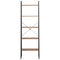 vidaXL 5-Tier Standing Shelf Dark Brown and Black 56x35x174 cm