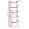 vidaXL 5-Tier Standing Shelf Black 56x35x174 cm
