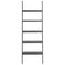 vidaXL 5-Tier Leaning Shelf Black 64x34x185.5 cm