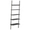 vidaXL 5-Tier Leaning Shelf Black 64x34x185.5 cm