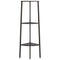 vidaXL 3-Tier Corner Shelf Black 45.5x31.5x120 cm