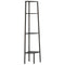 vidaXL 4-Tier Corner Shelf Black 45.5x31.5x150 cm