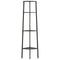 vidaXL 4-Tier Corner Shelf Black 45.5x31.5x150 cm