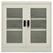 vidaXL Office Cabinet Light Grey 90x40x90 cm Steel
