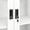 vidaXL Office Cabinet White 90x40x180 cm Steel