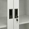 vidaXL Office Cabinet Light Grey 90x40x180 cm Steel