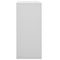 vidaXL Office Cabinet with Sliding Door Light Grey 90x40x90 cm Steel