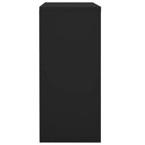 vidaXL Office Cabinet with Sliding Door Anthracite 90x40x90 cm Steel