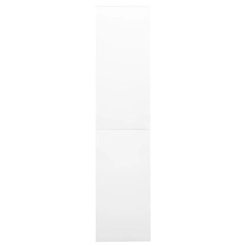 vidaXL Office Cabinet with Sliding Door White 90x40x180 cm Steel