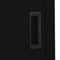 vidaXL Office Cabinet with Sliding Door Black 90x40x180 cm Steel