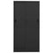 vidaXL Office Cabinet with Sliding Door Anthracite 90x40x180 cm Steel