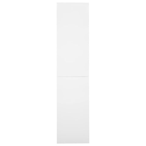 vidaXL Office Cabinet with Sliding Door White 90x40x180 cm Steel