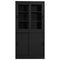 vidaXL Office Cabinet with Sliding Door Anthracite 90x40x180 cm Steel