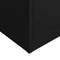 vidaXL Locker Cabinet Black 90x40x180 cm Steel