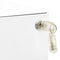 vidaXL Mobile File Cabinet White 30x45x59 cm Steel