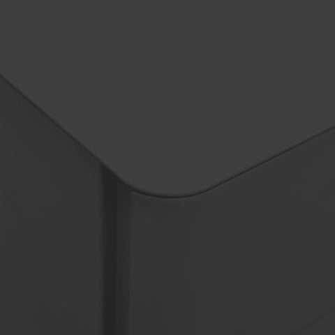 vidaXL Mobile File Cabinet Anthracite 30x45x59 cm Steel