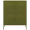 vidaXL Storage Cabinet Olive Green 80x35x101.5 cm Steel