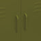 vidaXL Storage Cabinet Olive Green 80x35x101.5 cm Steel