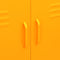vidaXL Storage Cabinet Mustard Yellow 80x35x101.5 cm Steel