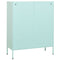 vidaXL Storage Cabinet Mint 80x35x101.5 cm Steel