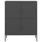 vidaXL Storage Cabinet Anthracite 80x35x101.5 cm Steel