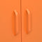 vidaXL Storage Cabinet Orange 80x35x101.5 cm Steel