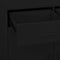 vidaXL Storage Cabinet Black 80x35x101.5 cm Steel