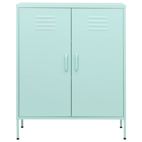 vidaXL Storage Cabinet Mint 80x35x101.5 cm Steel