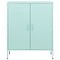 vidaXL Storage Cabinet Mint 80x35x101.5 cm Steel