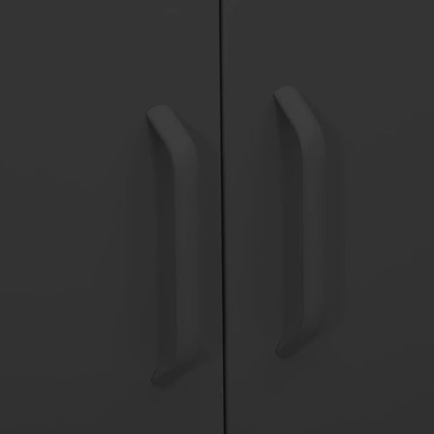 vidaXL Storage Cabinet Anthracite 80x35x101.5 cm Steel