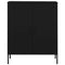 vidaXL Storage Cabinet Black 80x35x101.5 cm Steel