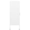 vidaXL Storage Cabinet White 80x35x101.5 cm Steel