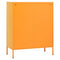 vidaXL Storage Cabinet Mustard Yellow 80x35x101.5 cm Steel