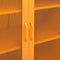 vidaXL Storage Cabinet Mustard Yellow 80x35x101.5 cm Steel