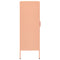 vidaXL Storage Cabinet Pink 80x35x101.5 cm Steel