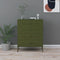 vidaXL Chest of Drawers Olive Green 80x35x101.5 cm Steel