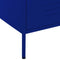 vidaXL Chest of Drawers Navy Blue 80x35x101.5 cm Steel