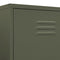 vidaXL Wardrobe Olive Green 90x50x180 cm Steel