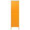 vidaXL Wardrobe Mustard Yellow 90x50x180 cm Steel