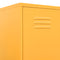 vidaXL Locker Cabinet Mustard Yellow 35x46x180 cm Steel