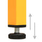vidaXL Locker Cabinet Mustard Yellow 35x46x180 cm Steel