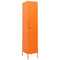 vidaXL Locker Cabinet Orange 35x46x180 cm Steel