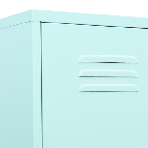 vidaXL Locker Cabinet Mint 35x46x180 cm Steel