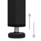 vidaXL Locker Cabinet Black 35x46x180 cm Steel