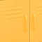 vidaXL Storage Cabinet Mustard Yellow 60x35x56 cm Steel